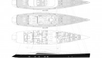 Sailing Yacht Kokomo III - Plans